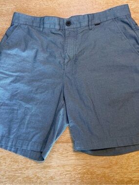 Hurley Slate Blue Flat Front Shorts